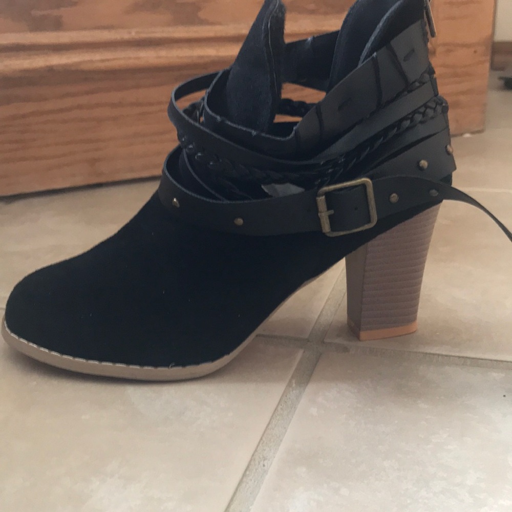Black booties